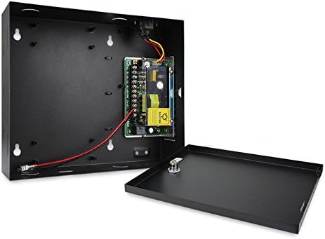 110V Security Network Door Access Control Board Box Metal Power Box para 4 portas Falha