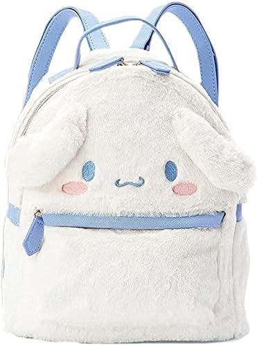 Fzfadacai Garota fofa de mochilas de bolsa de pelúcia, mini saco de kawaii 3d kawaii animal cartoon saco de escolar