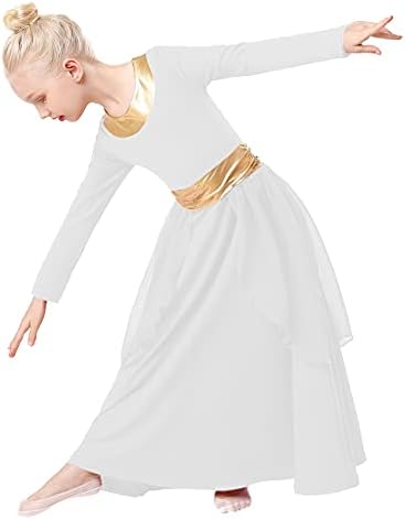 Myrisam Girls Louvore Dance Robe Liturgical Worshol