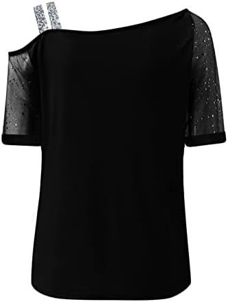 Camisa feminina verão outono de manga curta 2023 ombro frio blusa gráfica de algodão para meninas adolescentes bp bp