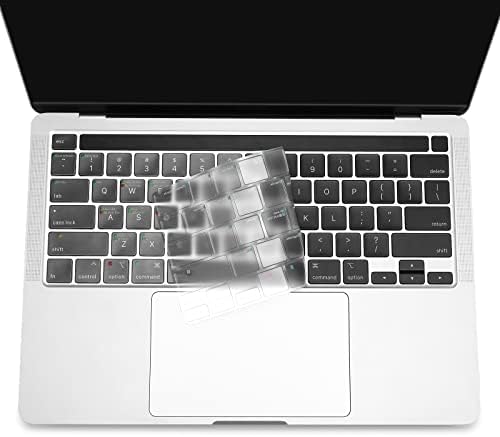 Mosis Teclado de teclado Ultra Fin Fine Compatível com MacBook Pro 13 M2 2023.2022-2020 M1 A2338 A2289 A2251 e compatível com MacBook