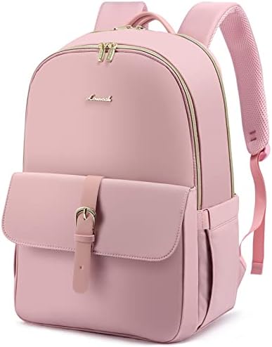 Mochila de laptop LoveVook para mulheres, mochila de viagem de grande capacidade, mochila leve de computador para trabalho, mochila