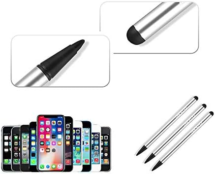 TEK STILE PRO CAPACITIVO STYLUS UNIVERSAL 2 EM 1 COMPATÍVEL COM JBL TUNHO 215BT HIGH SENSIBILIDADE E ACLIMENTAÇÃO TAMANHA 3 PACK!