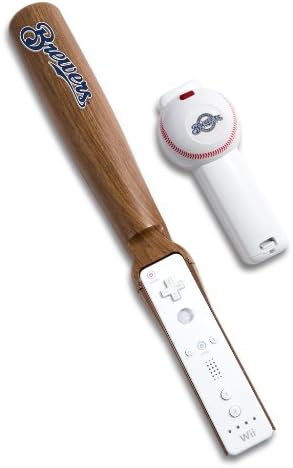 MLB Milwaukee Brewers Wii Baseball e Bat Controller