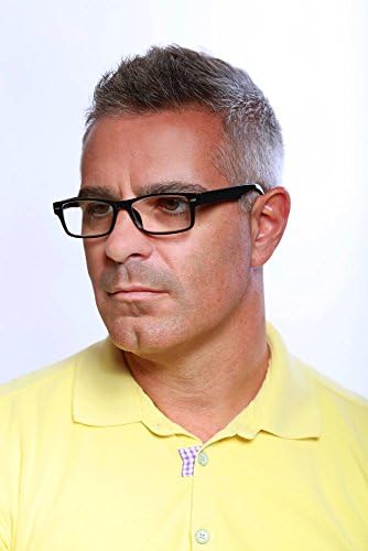 Granda Profissional Executiva Lendo óculos com estilo esbelto para homens