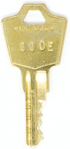 Chaves de substituição do armário de arquivo HON 110E: 2 chaves