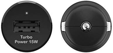 O carregador de carros Turbo Fast 15W trabalha para o Motorola Moto Z Play Droid inclui o cabo USB Type-C do Hi-Power