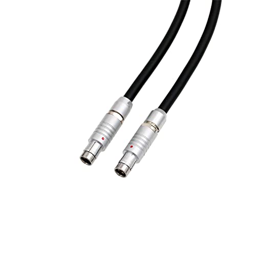 Hangton 24V Power Run Stop Cable Rs 3 pinos ângulo reto para a câmera Sony Veneza Rialto Arri Alexa Cinetape Tilta Box 2M