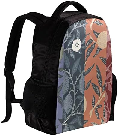 Mochila de viagem VBFOFBV, mochila laptop para homens, mochila de moda, folha de flores de frutas vintage