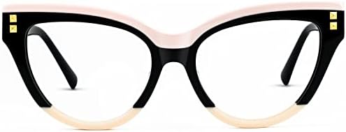 Leitores de Zoelool, elegante acetato de gato e olhos de olhos para mulheres com revestimento anti-reflexivo padrão