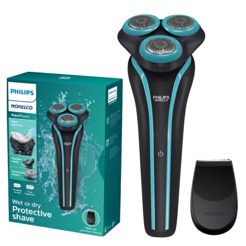 Philips Norelco barbeador para homens recarregáveis ​​de barbear elétrico de barbear elétrico/seco para homens para homens- Modern