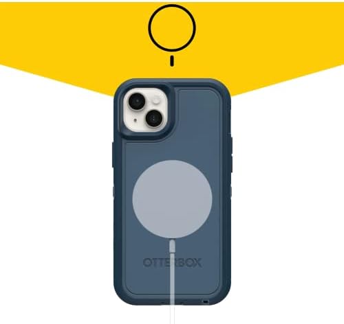 OtterBox Defender XT Series sem tela Caso com MagSafe para iPhone 14 Plus Inconjamento não -Retail - Open Ocean