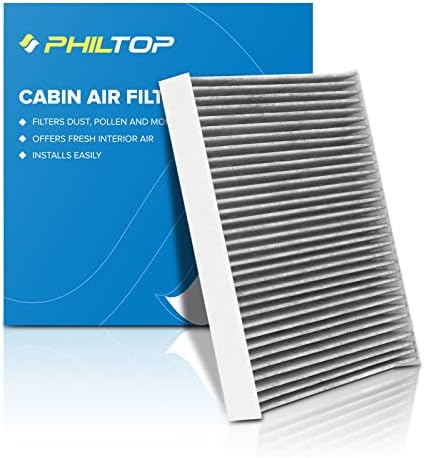 Filtro de ar da cabine de philtop com carbono ativado ACF064, Substituição para Soul, Soul EV, filtro de cabine premium com filtro