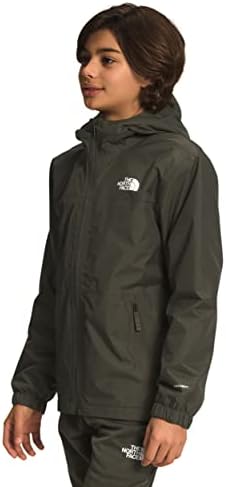 A capa de chuva quente dos meninos de North Face Boys, novo Taupe Green, X-Small