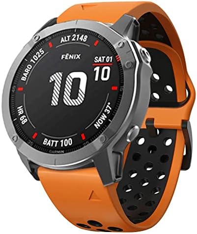 FORFC Silicone 26mm 22mm REAGIMENTO VABELA RÁPIDO PARA GARMIN FENIX 6 6S 6X PRO 5X 5 5PLUS 3 HR 935 S60 Watch EasyFit Watch Watch Strap