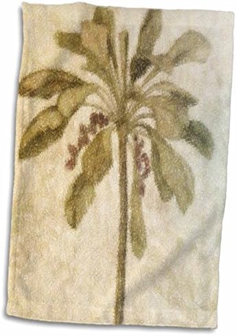 Palmas decorativas de Florene 3drose - Palmeira pintada - toalhas