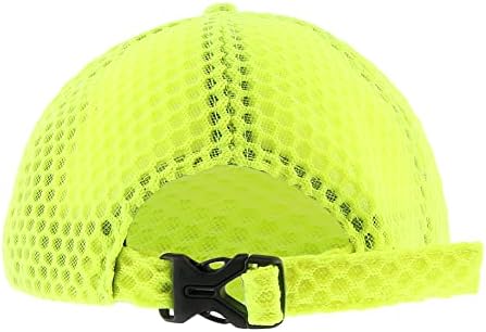 VERSACE Jeans Couture Neon Amarelo Medallion Baseball Cap para homens