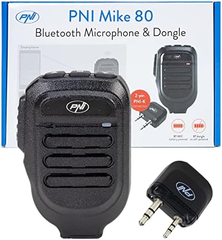 PNI Mike 80 Microfone Bluetooth Dual Bluetooth Compatível com dongle 8001L