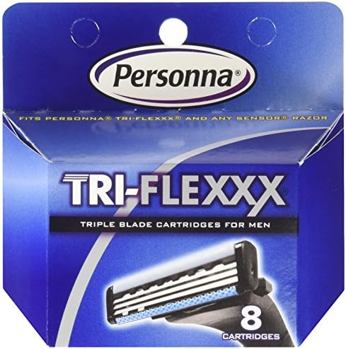 24 Pessoa Tri-Flexxx Cartuchos-Para todos os sensores Gillette e Razors de Pessoa Tri-Flexxx