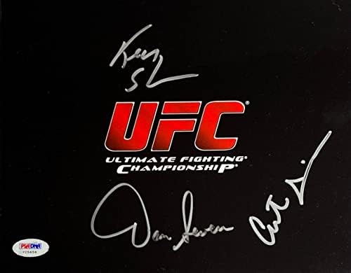 Art Jimmerson e Dan Severn, Ken Shamrock UFC 8x10 Photo PSA V25654 - Fotos autografadas do UFC