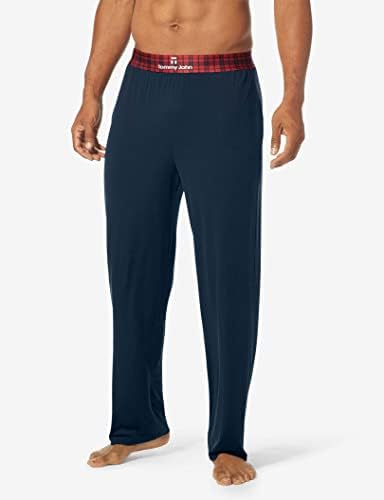 Tommy John Men's Second Skin Pijama Calças - Sono macio confortável e fundo de lounge para homens