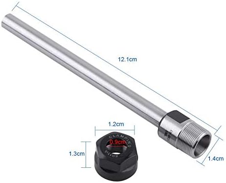 Chuck Holder, C8 ER11A Drill Chuck Key Titular, CNC Milling Extension Torne