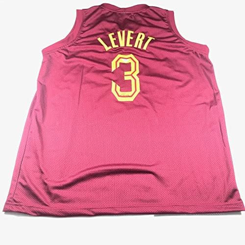 Caris Levert assinou Jersey PSA/DNA Cleveland Cavaliers autografado