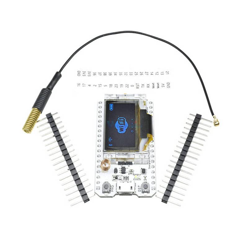 Esp32 Lora SX1278 0,96 polegada Blue OLED Display Bluetooth WiFi Lora Kit 32 Módulo IoT Placa de Desenvolvimento 433MHz para Arduino