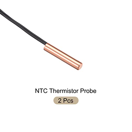 Proble de termistor NTC do Rebaste 5K 1,3 pés à prova d'água do sensor de temperatura de cobre, [para transmissor de temperatura digital]