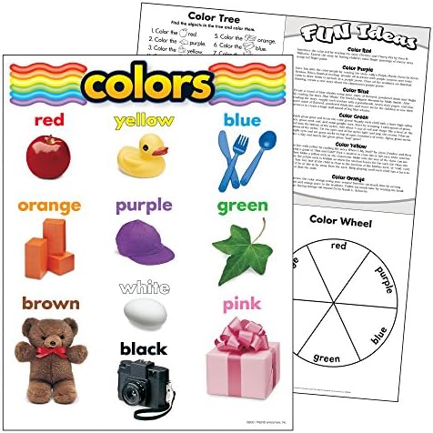 Trend Enterprises, Inc. Colors Learning Chart, 17 x 22