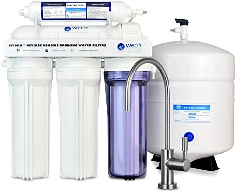 Sistema de filtração de água potável de osmose reversa do WECO Hydra