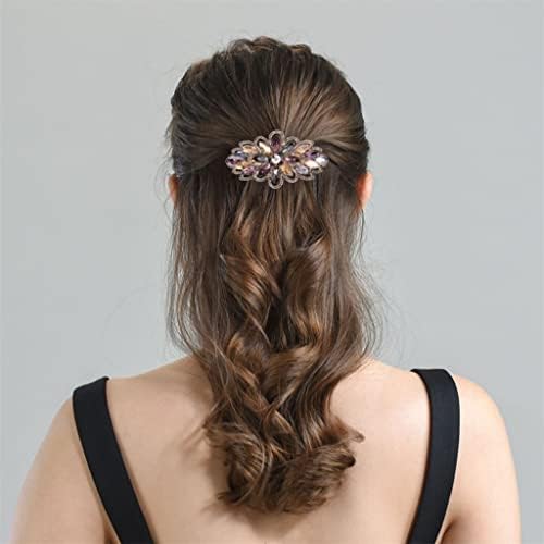 HNBBF Hair Clip -coueldress clipe de primavera Cartão de cabelo traseiro da cabeça temperamento Mãe Meia gravata Clipe