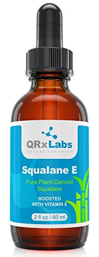 Óleo de esqualano à base de planta puro impulsionado com vitamina E - orgânica squalano certificado Ecocert / USDA derivado de cana