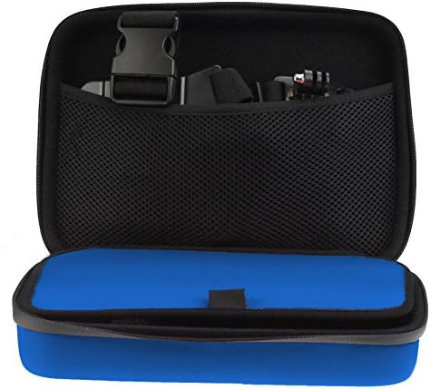 Navitech Blue Heavy Duty Rugged Case/capa compatível com o Kodak Pixpro SP360
