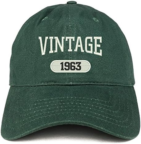 Trendy Apparel Shop Vintage 1963 Bordado de 60 anos