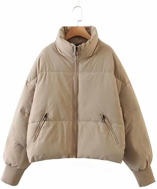 Holiday Parka Women Bowling Casacos clássicos abertos de manga longa LONCE FIXAÇÃO SOLIOLO BOTOL LAPEL Cotton algodão