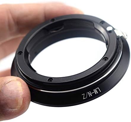 Adaptador de lente lm a nik z, compatível com lm, zeiss zm, lente de montagem de voigtlander vm para nik z Mount Z6 Z7