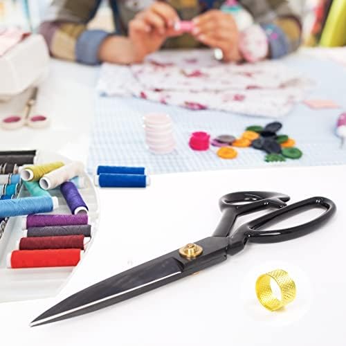 Hisuper Fabric Scissors Profissional de 9 polegadas de costura de 9 polegadas Terceneiras costura de costura tesouras