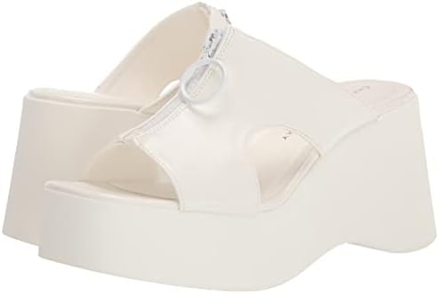 Lavanderia chinesa feminina Taysha Wedge Sandal, White, 11