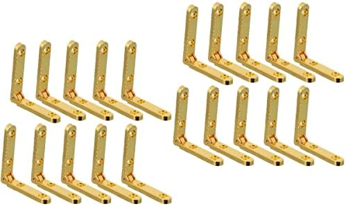 Dobradiça de porta de mola animada 20pcs pequenas dobradiças caixas de jóias de dobradiças acessórios de caixa de