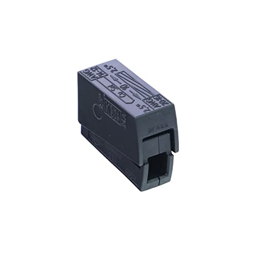 224-104 | Conector de fixação do WAGO | Com PushWire® Inline Connector | Para aumento da temperatura operacional de 120 ° C