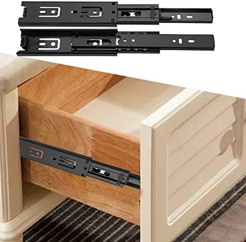 Mini slides de gaveta curta guia de extensão completa gaveta de gaveta de mobília de mobília de mobília de hardware para acessórios para aço de cozinha em casa -