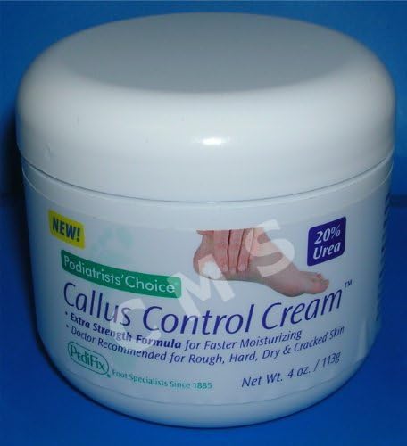 Pedifix Podiatrists Escolha 20% Urea Callus Controle extra Creme de pé de força 4 oz.