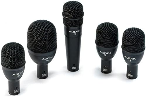 Microfone dinâmico do instrumento Audix FP5, hiper-cardióide
