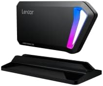 Lexar SL660 BLAZE 1TB SSD portátil, compatível com PS5, PS4, Xbox, PC e Mac, até 2000MB/S Read, RGB LED, USB 3.2 Gen 2x2, NVME Performance