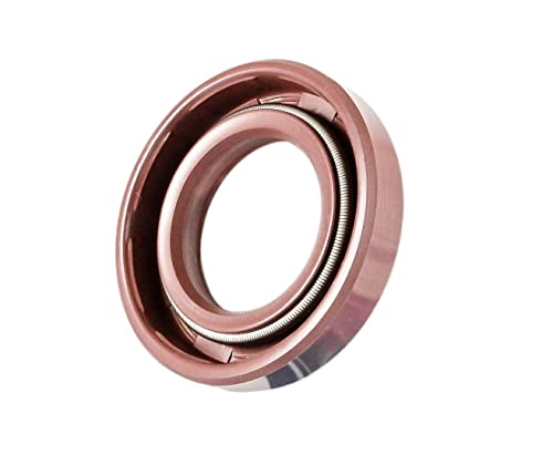 EAI 49mm x 92mm x 10mm FPM/FKM TC Lip duplo com aço inoxidável vedação de óleo de mola. Comp. /w Viton eixo de vedação