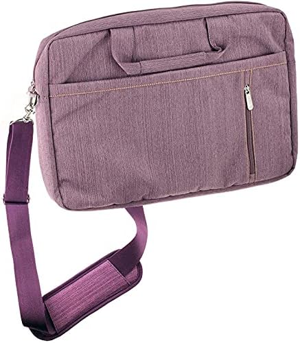 Navitech Purple Water Resistente Graphics Tablet Bag - Compatível com XP -Pen Deco 03 Tablet de desenho gráfico sem fio