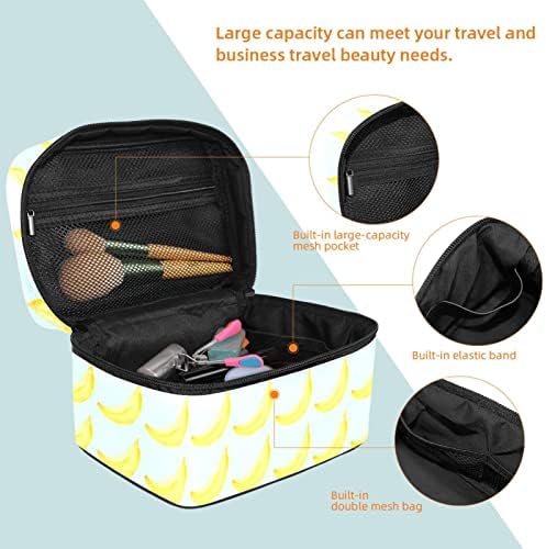 Bolsa de maquiagem de viagem, bolsa de cosmética Caso organizador, para mulheres para produtos de higiene pessoal,