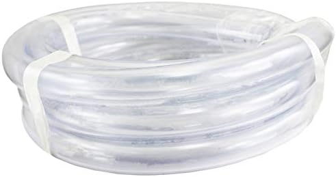 Tubos de PVC transparentes de grau alimentar, 1-1/2 ID x 100 pés