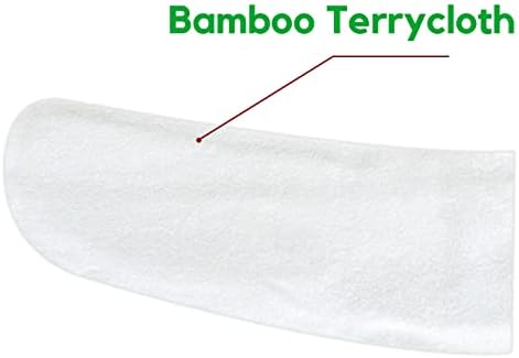 Lars de barriga para suor Rash -Bamboo Terrycloth - Sob linears de suor de barriga banda de barriga para a pele erupção cutânea